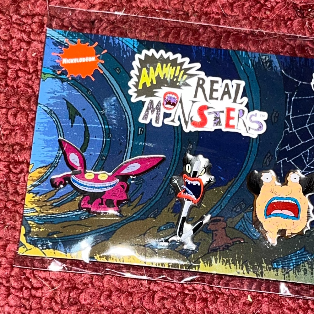 Ahh real monsters epoxy pins